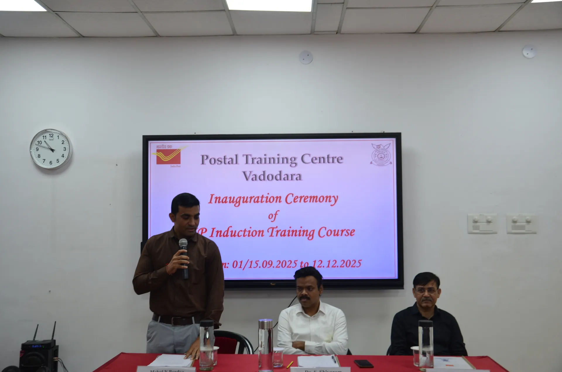 Ip Induction Manage Event: Inauguration Ceremony of IP Induction Period - 01/15.09. ...