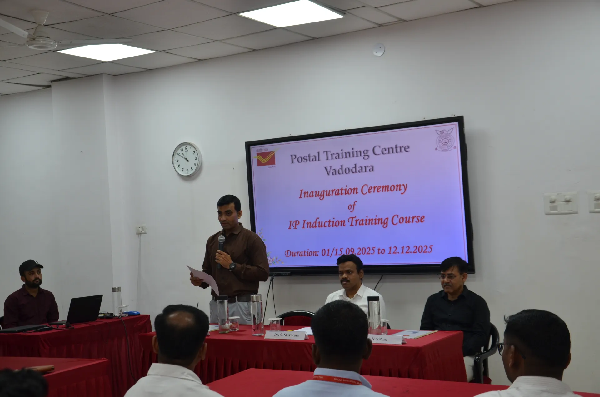 Ip Induction Manage Event: Inauguration Ceremony of IP Induction Period - 01/15.09. ...