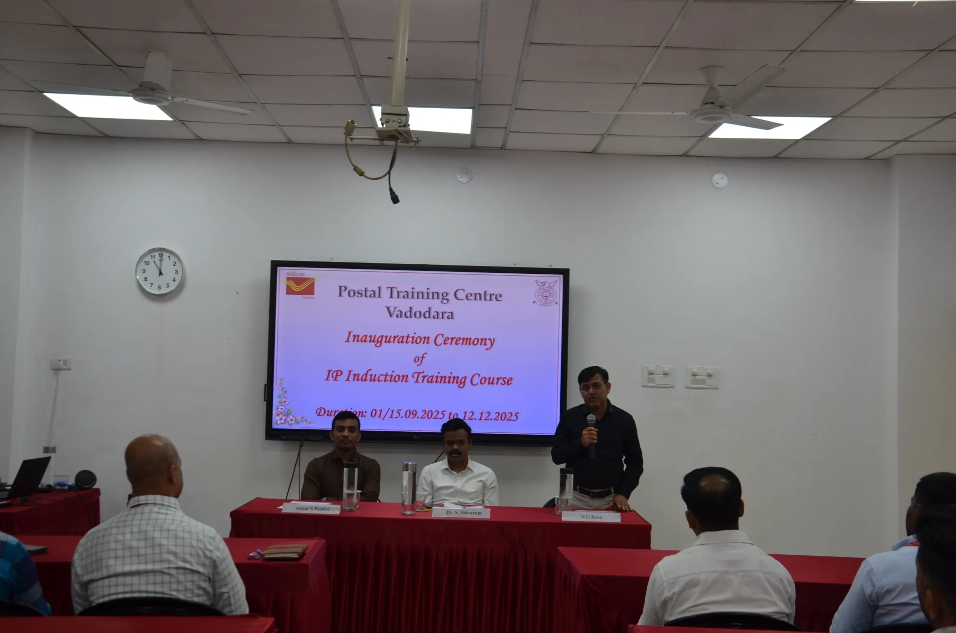 Ip Induction Manage Event: Inauguration Ceremony of IP Induction Period - 01/15.09. ...